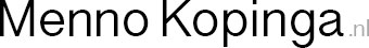Logo Menno Kopinga